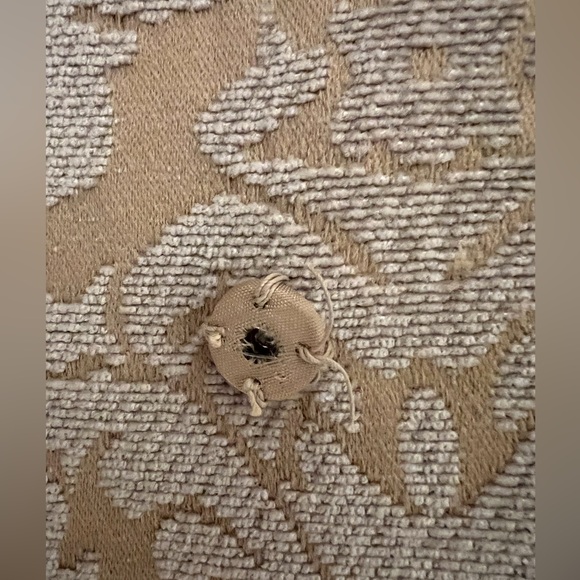 Anthropologie Odille Brocade Faux Fur Collared Jacket, 60s, Mid Century  - Sz 2 - Picture 11 of 16